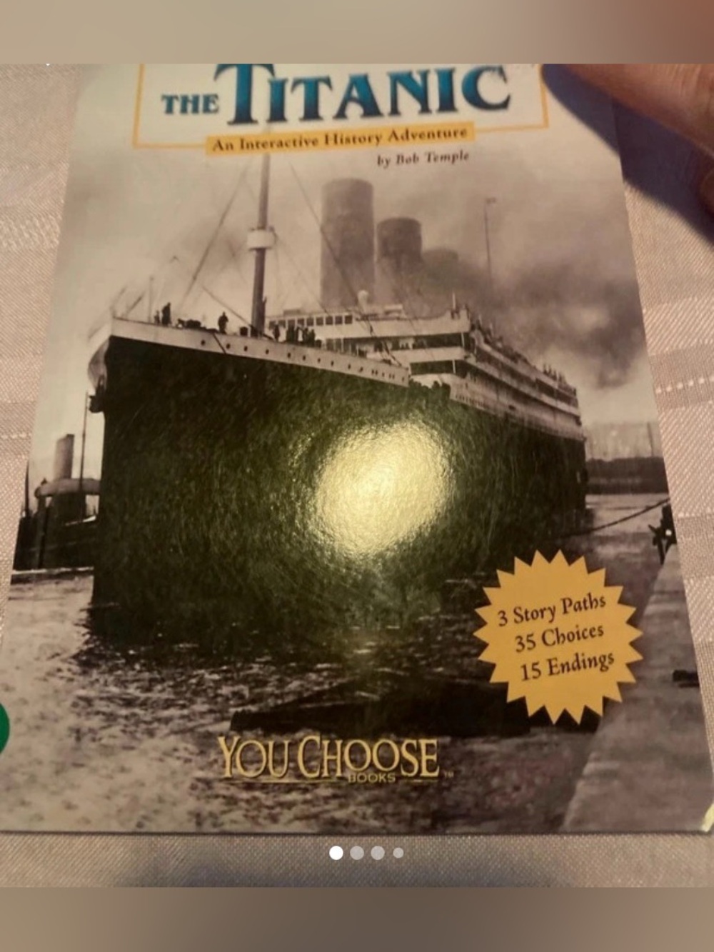 🎃 The Titanic Interactive History Book - Black & White